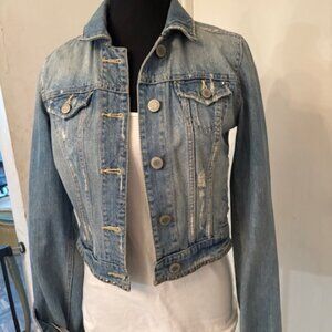 American Eagle faded jean jacket